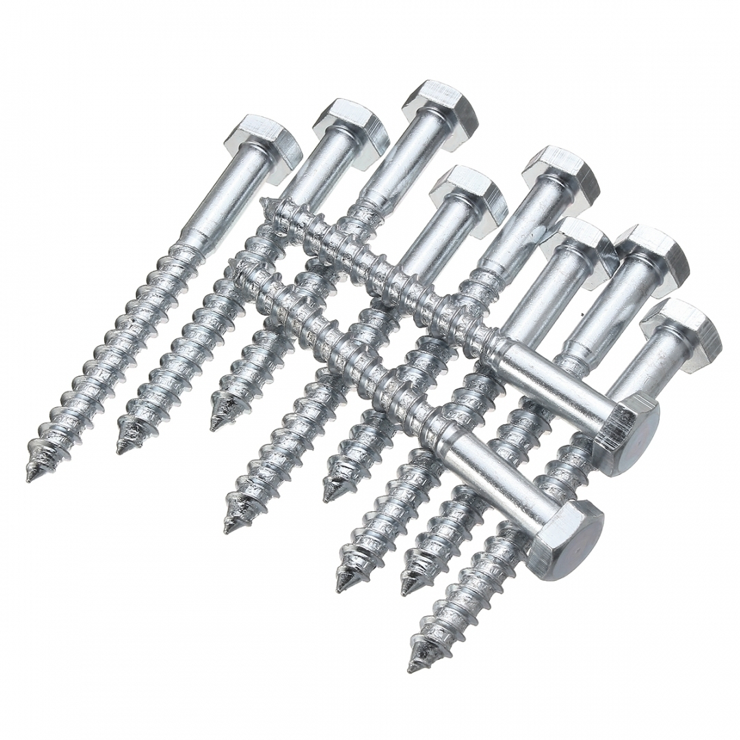 Шуруп для лаг и реек с шест.гол. DIN571 8x60 (1x100)(1х700) (Глухарь) |*