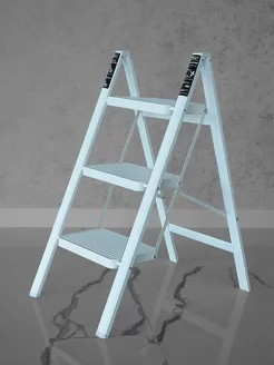 Стремянка MITTSU Белая 3ст M6861W  |*