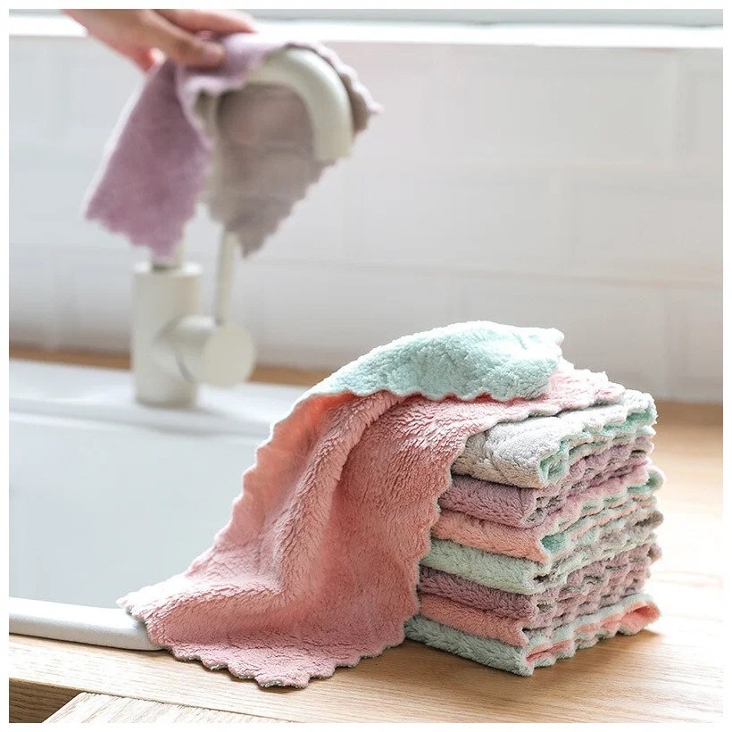 Тряпка KITCHEN CLOTH (Набор из 3шт) 30х30см 1х12(1х480) VMF-862-2 |*