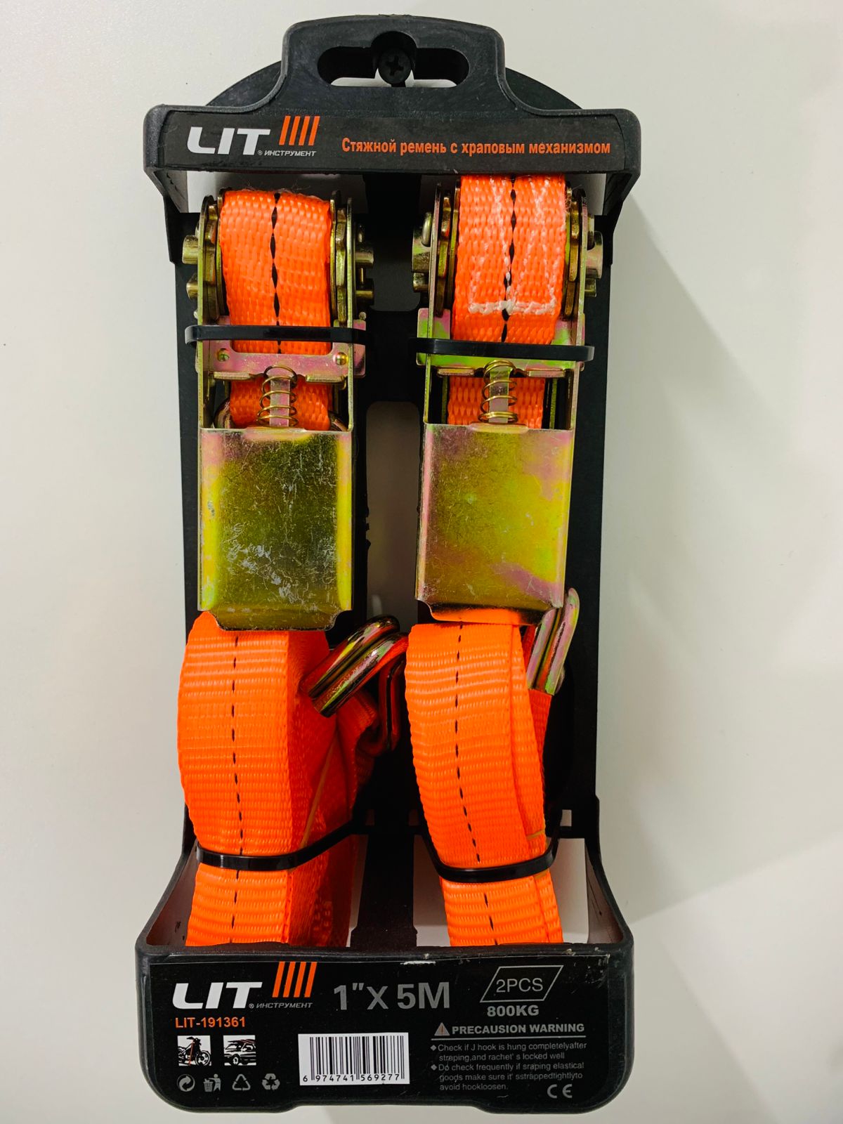 Стяжка для груза LIT 38мм х 5м  1x16  |*