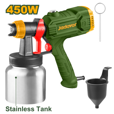 Краскораспылитель Электрический Jadever 450Вт Железный (1x8)   |*