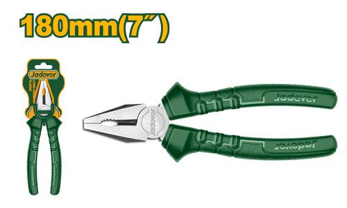 Плоскогубцы Jadever №7 180mm (1х6)(1x60)  |*