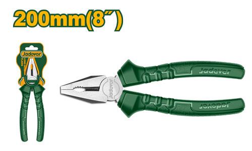 Плоскогубцы Jadever №8 200mm (1х6)(1x60)  |*