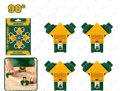 Струбцины Угловые Jadever 4pcs  (1x30)  |*