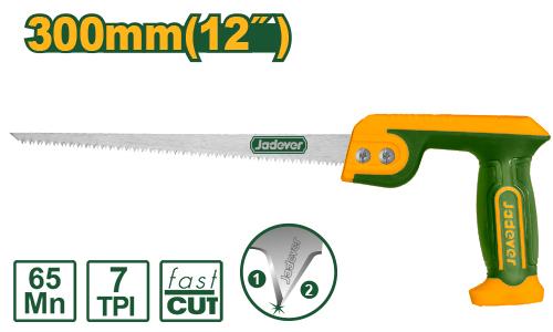 Ножовка Выкружная Jadever 300mm (1х6)(1x48)  |*