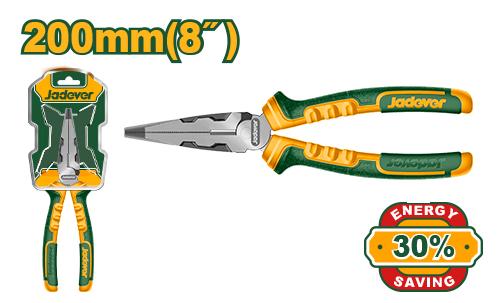 Тонкогубцы Jadever с Увелич.рычагом №8 200mm (1х6)(1x36)  |*