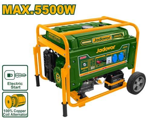 Генератор Бензиновый Jadever 5500кВт (Цена со скидкой)  |*