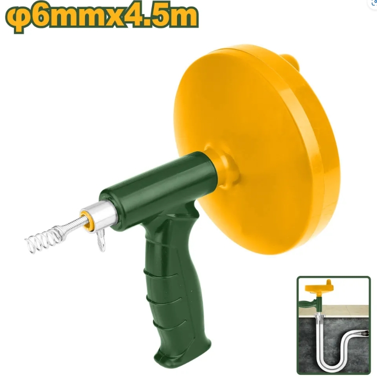 Трос сантехнический Jadever КАТУШКА 6мм х 4,5м     |*