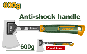 Топор Jadever Кованный с фибр. ручкой 600гр (1x12)  |*