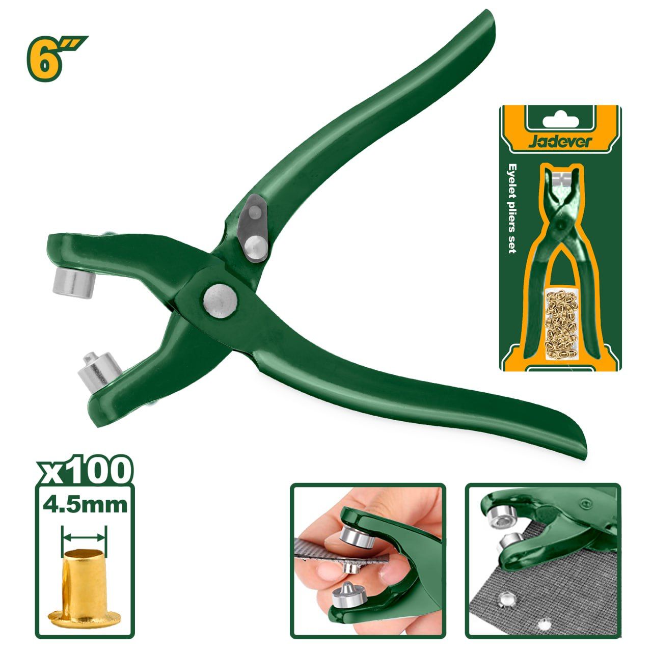 Плоскогубцы для ушек Jadever (1x72)  |*