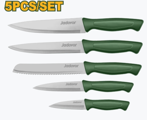 Набор кухонных ножей Jadever 5pcs JDKK1K51 (1х12)(1x48)  |*
