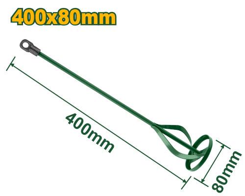 Миксер на дрель Jadever 400х80mm (1x40)   |*