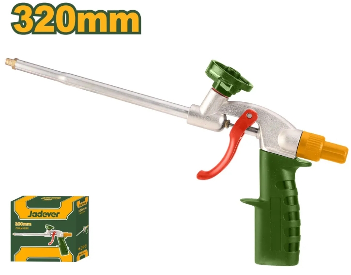 Пистолет для пены Jadever 320mm (1x20)   |*