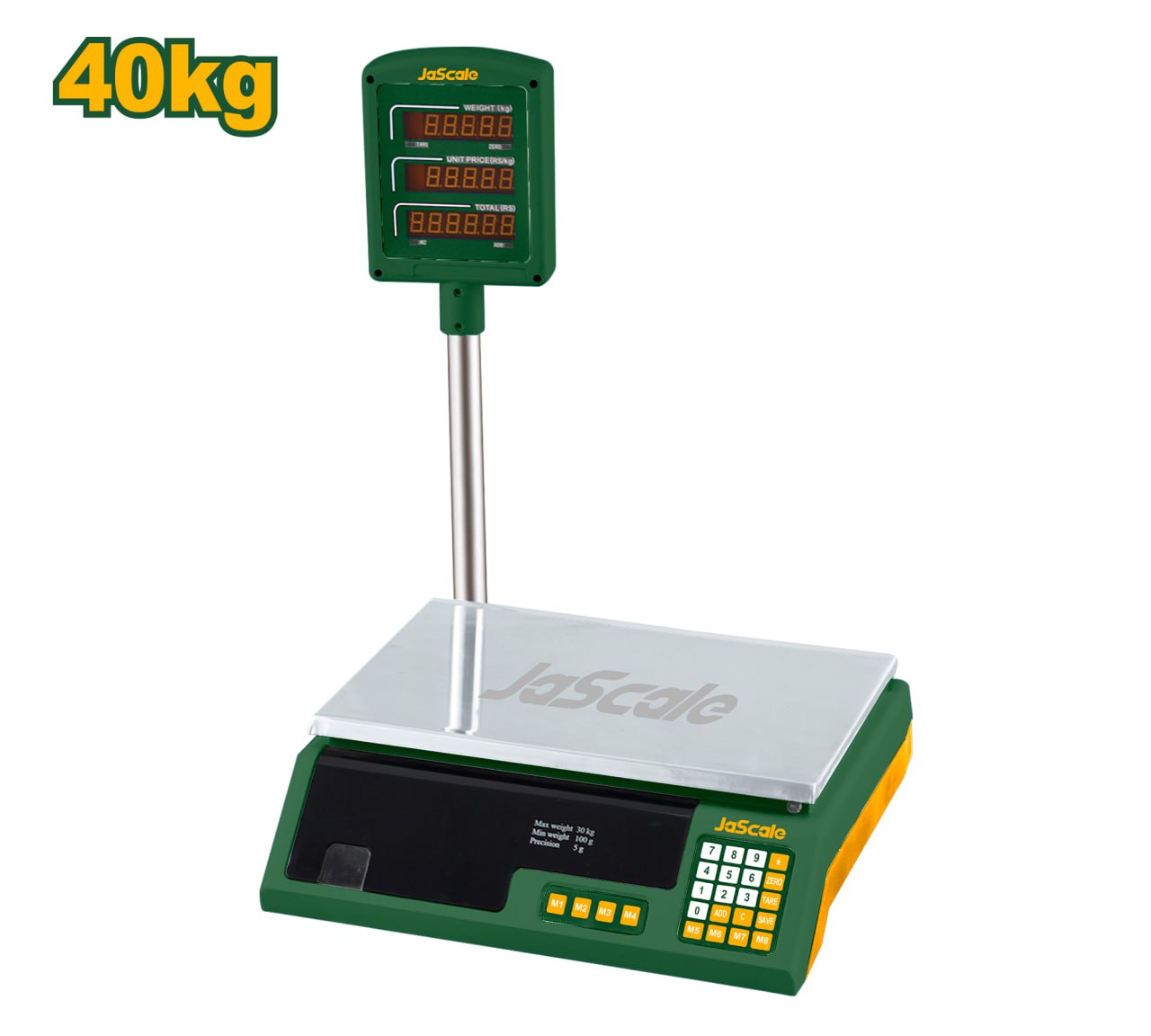 Весы Jadever 40кг со Стойкой JDEC1504 |*