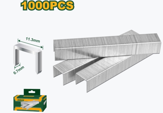 Скобы степлера Jadever 0,7mm x 8mm (1х200)  |*