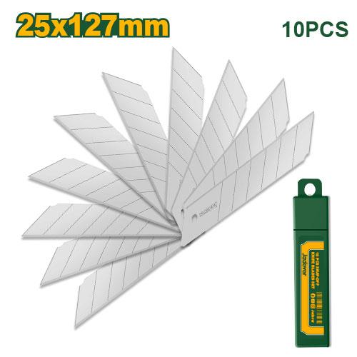Лезвия Jadever 25х127мм (1х10)