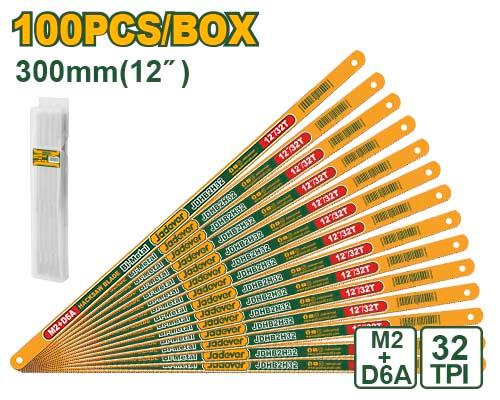 Полотно по металлу Jadever Bi-Metal Одностороннее 32 TPI 300mm (1х100) 