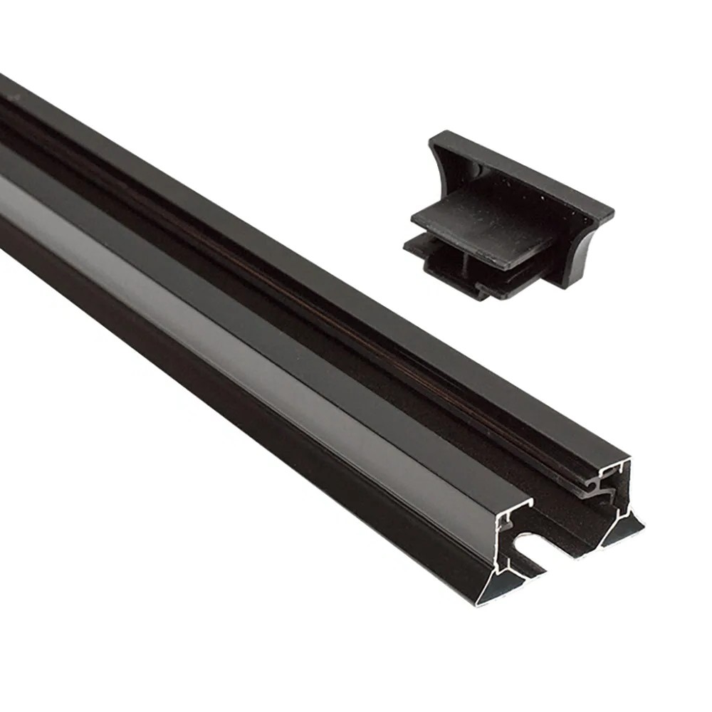 Шинопровод трековый AKKO STAR Черный 1,5м (1х30)