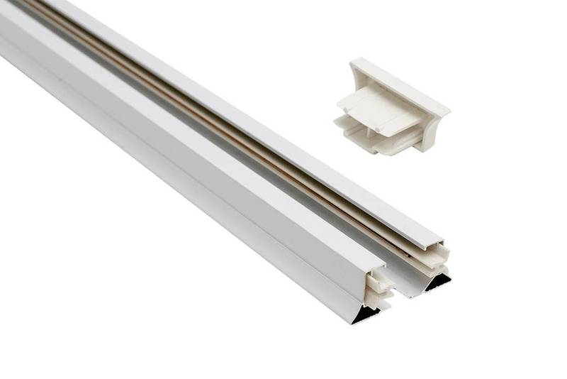 Шинопровод трековый AKKO STAR Белый 1м (1х30)