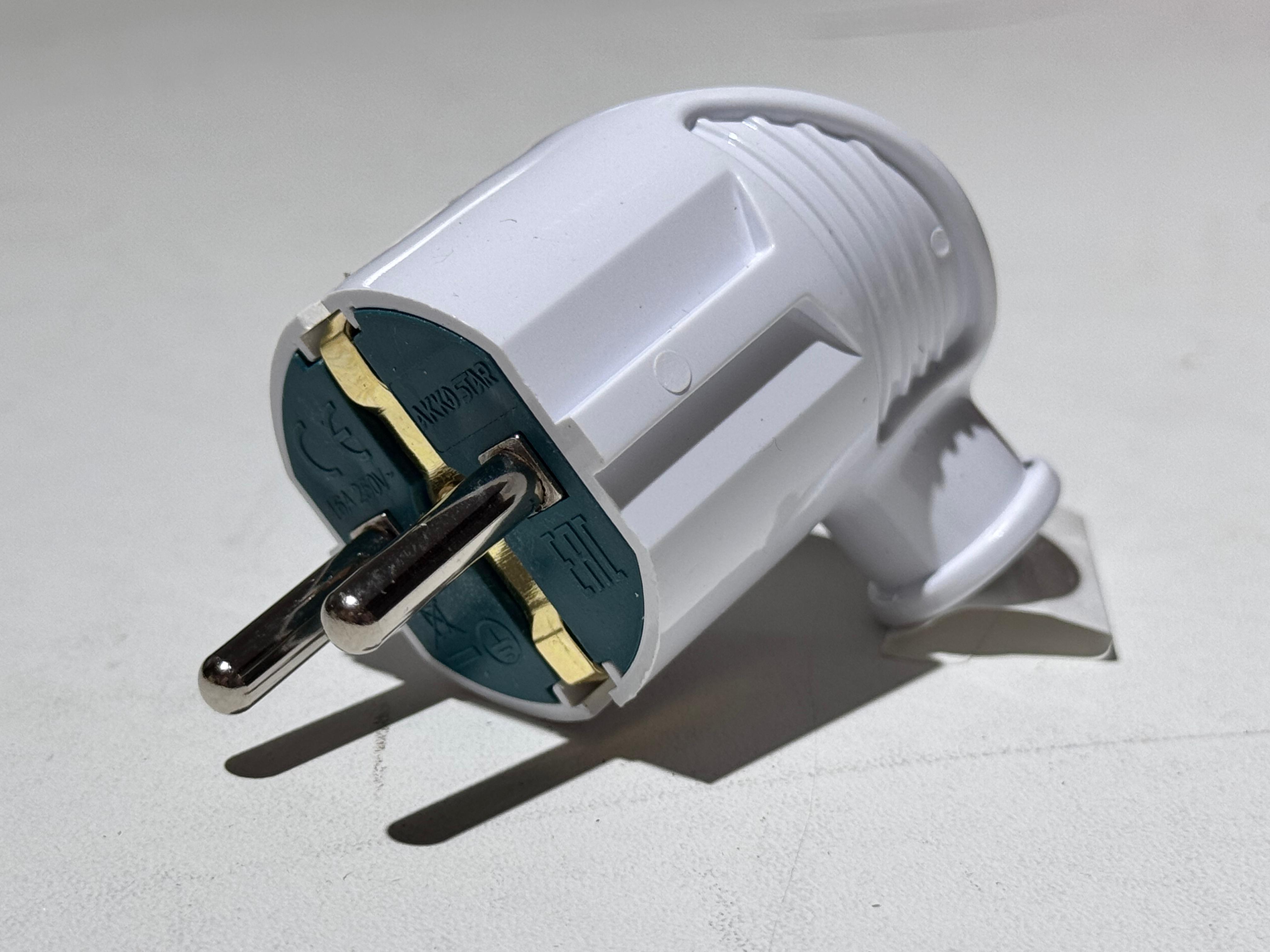 Вилка AKKO STAR Белая Угловая (1х40)