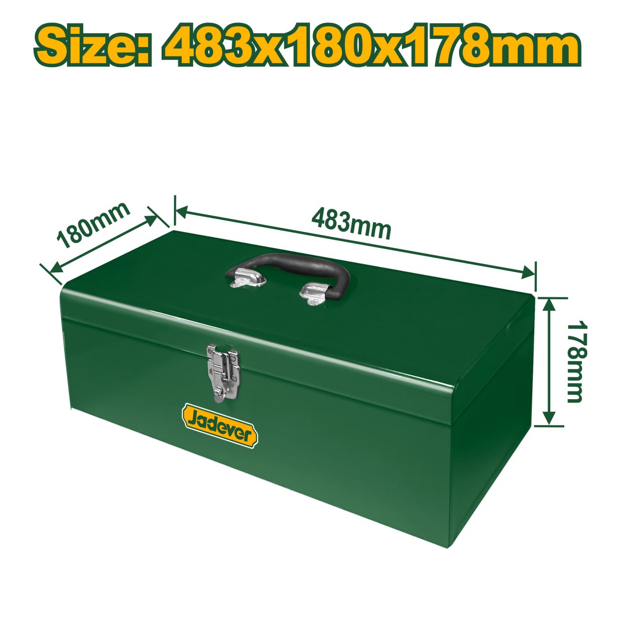 Ящик для инструментов Железный Jadever 483х180х178mm 