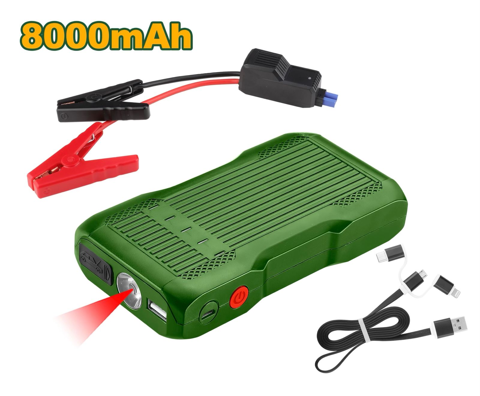 Пусковое зарядное устройство Jadever 8000mAh  (1x10) 