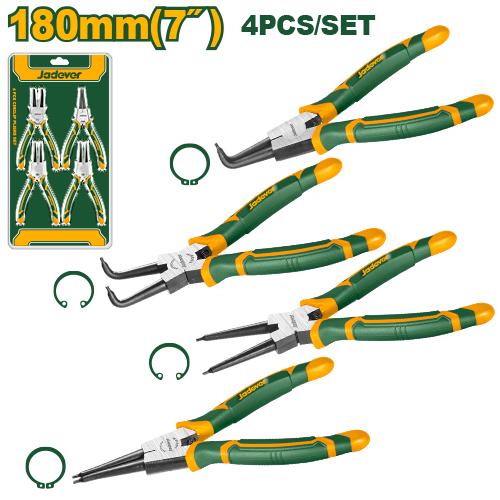 Набор Стопорных щипцов Jadever 4 pcs (1x20)