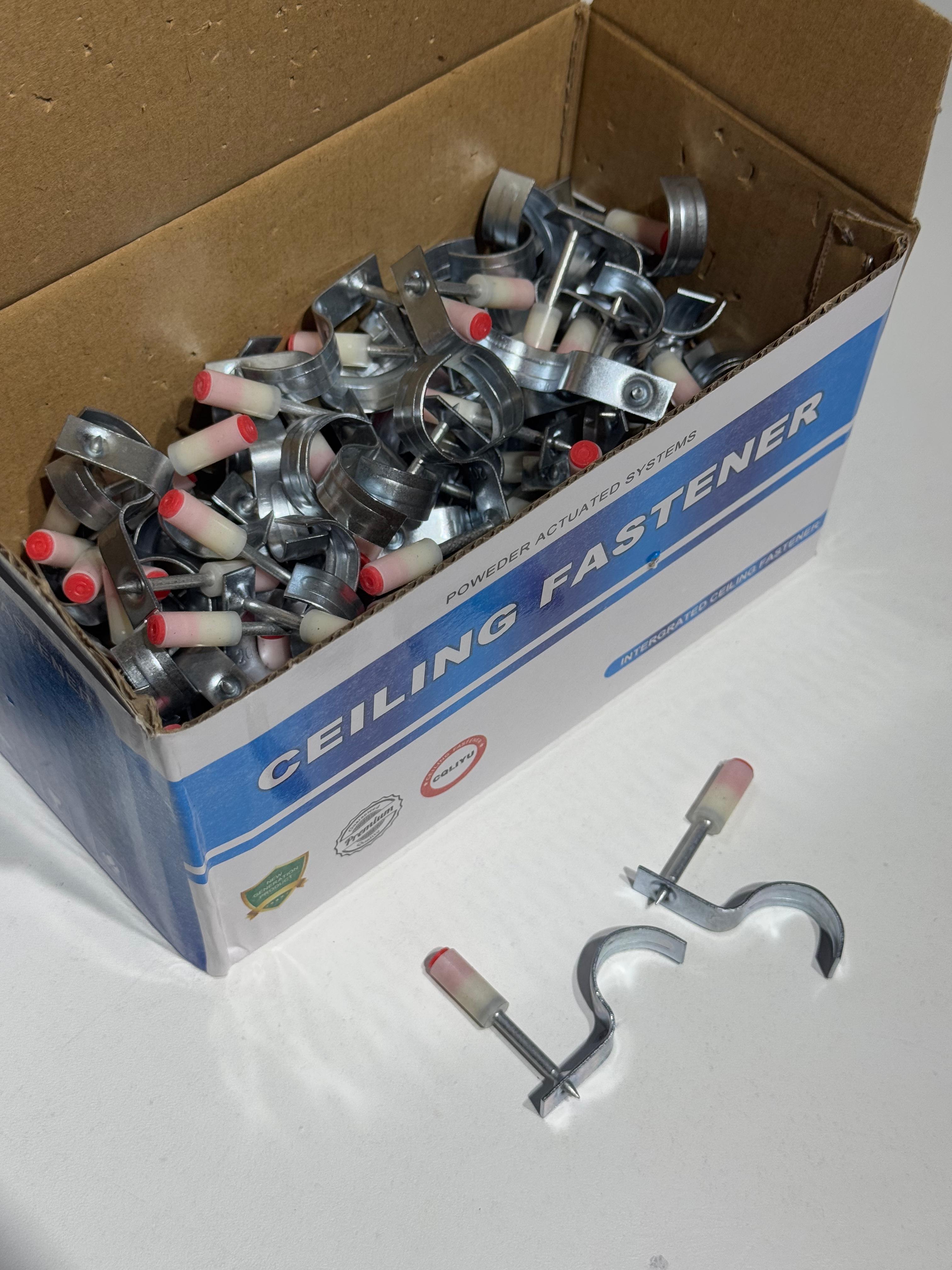 Дюбель патрон Пороховой с Крюком 25мм 1х100 (1000) |*