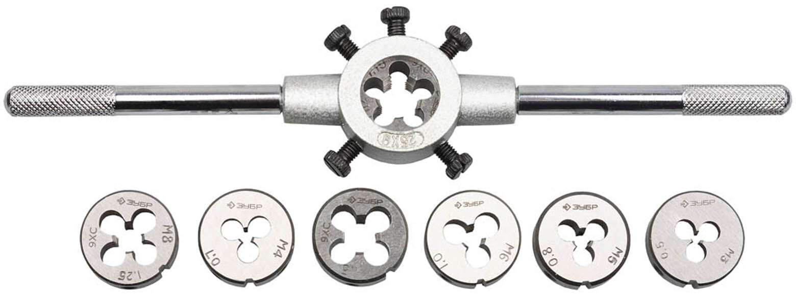 Набор для нарезания резьбы Лерка 7 предметов |*