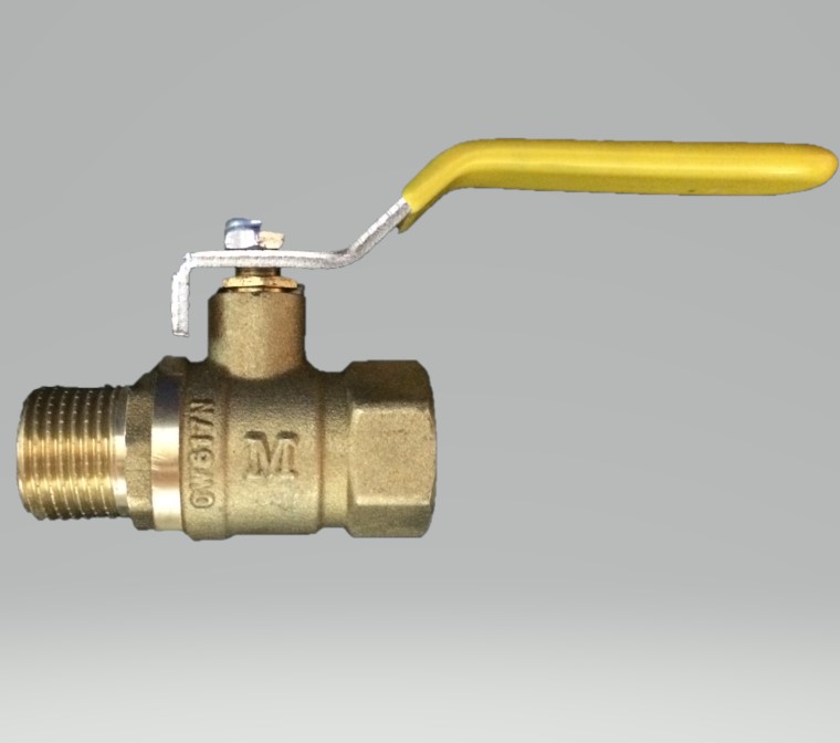 Кран шар  рыч Ду 15 MASTER GAS вн/н          |1