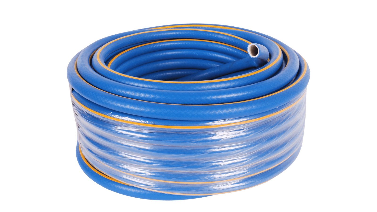 Шланг поливочный армированный ТРЕ 3/4 х 25м Синий с желтой полоской |*