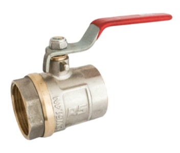 Кран RS 25 рыч.вн/вн с Синей ручкой  (1x8)    |+