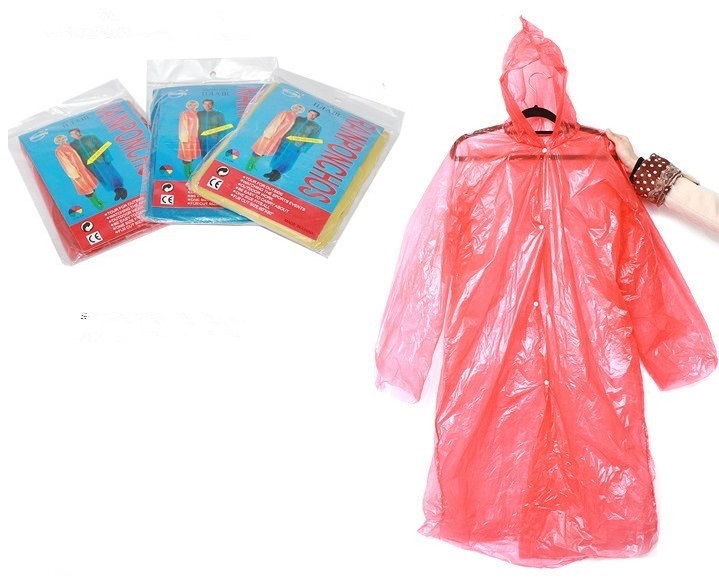 Плащ дождевик тонкий VK-1532   1*500   |2