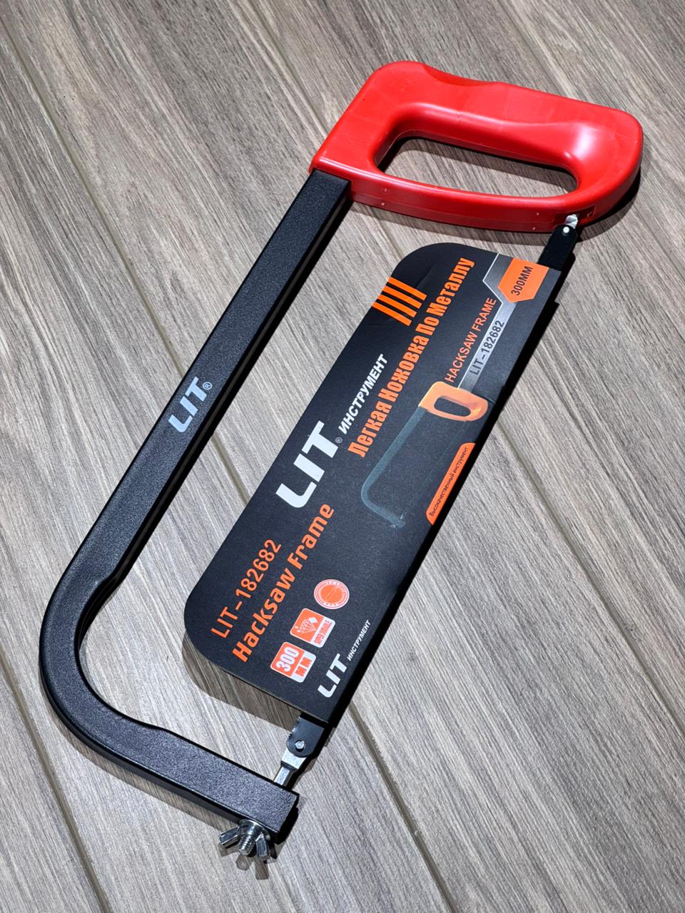 Ножовка по металлу LIT с Пласт. ручкой LIT-182682 1х6 (1x48) |*