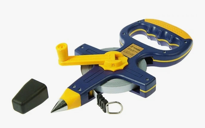 Лента мерная с штыком Железная 30м  |*