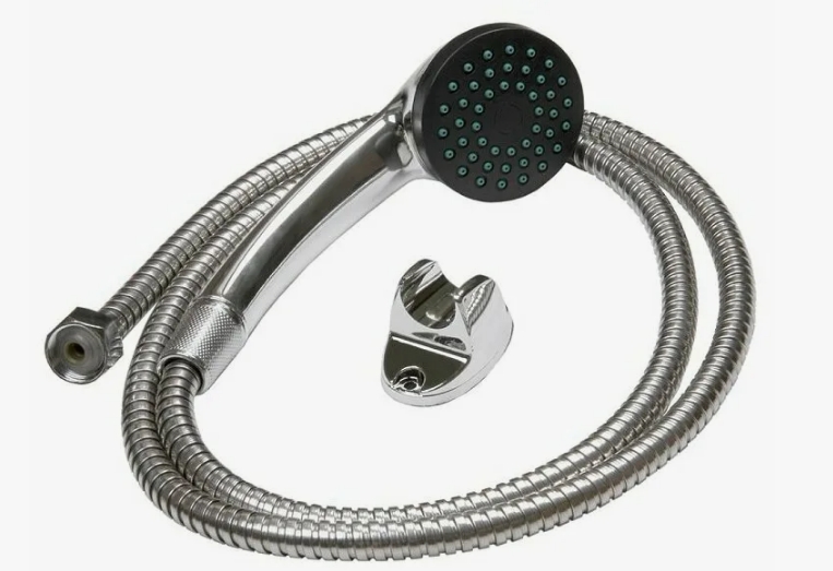 Набор для душа ПРОСТОЙ (лейка+шланг+держатель)  Большой  VK-2011    /1