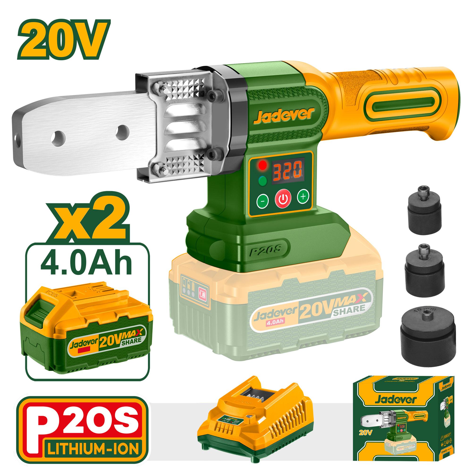 Аппарат для сварки труб Аккумуляторный Jadever (1х8)   |*